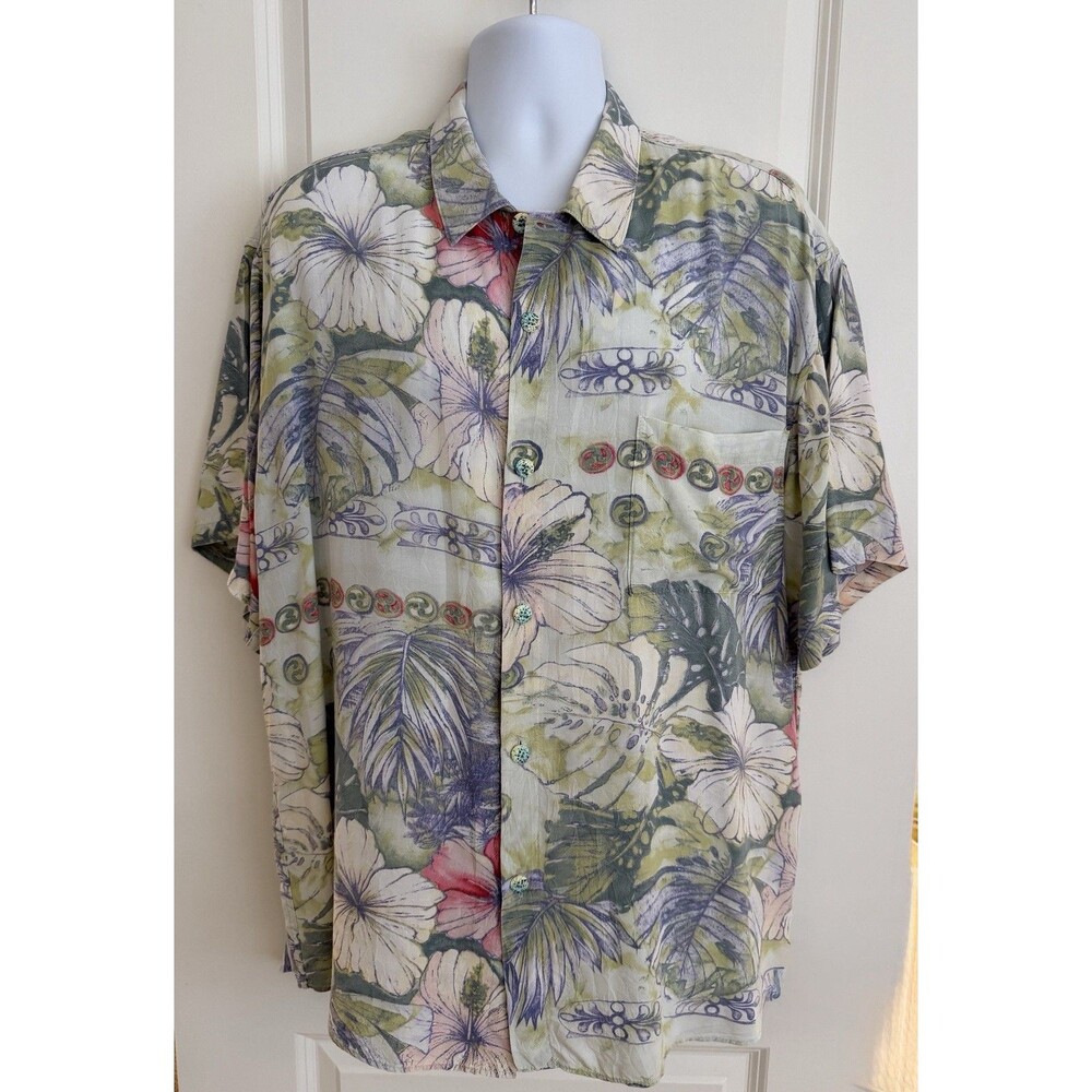 Jams World Vintage Men’s Hawaiian Aloha Shirt, XL, Good Condition